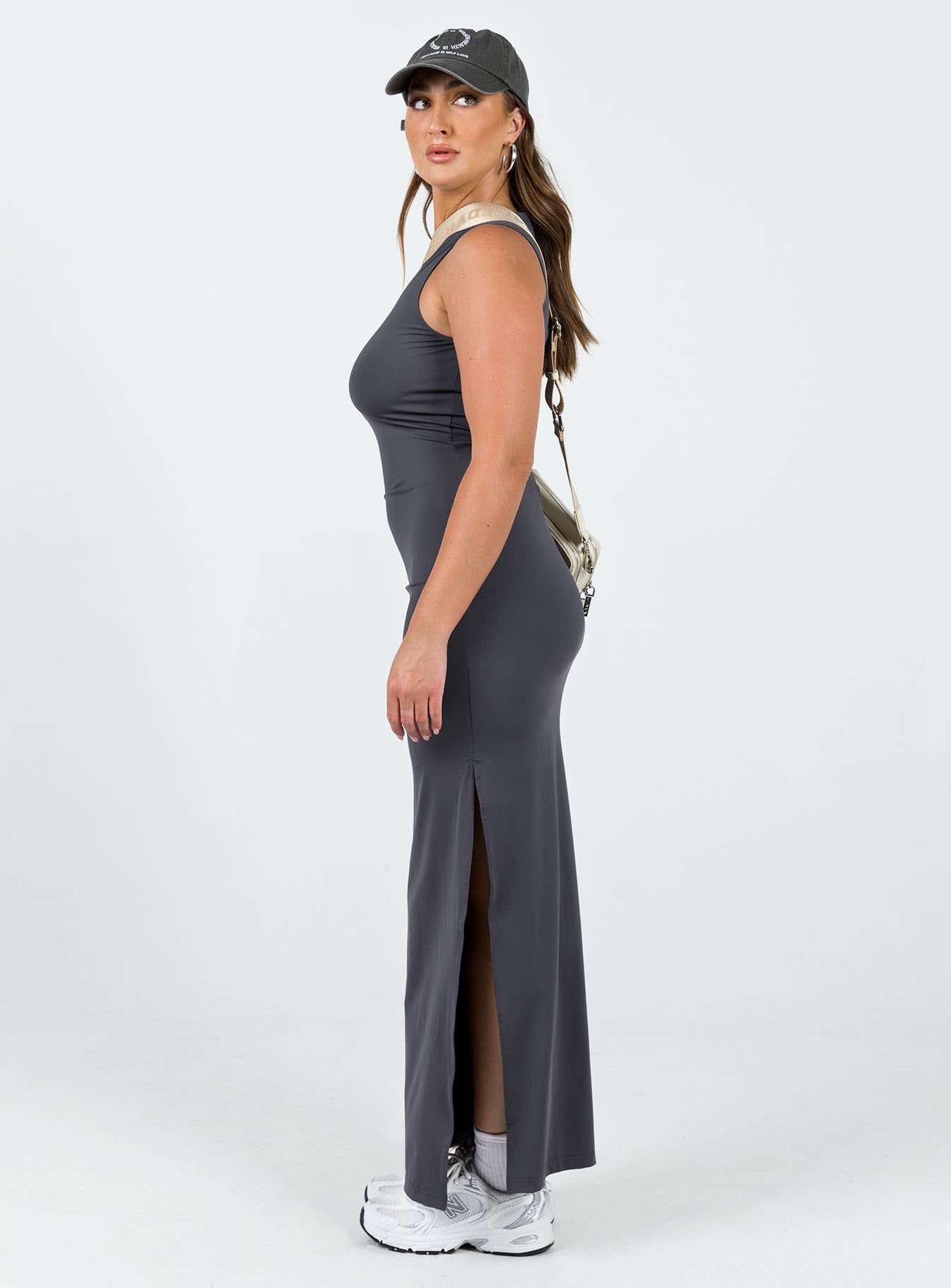 Bena Maxi Dress Slate sold by Princess Polly product image thumbnail 3