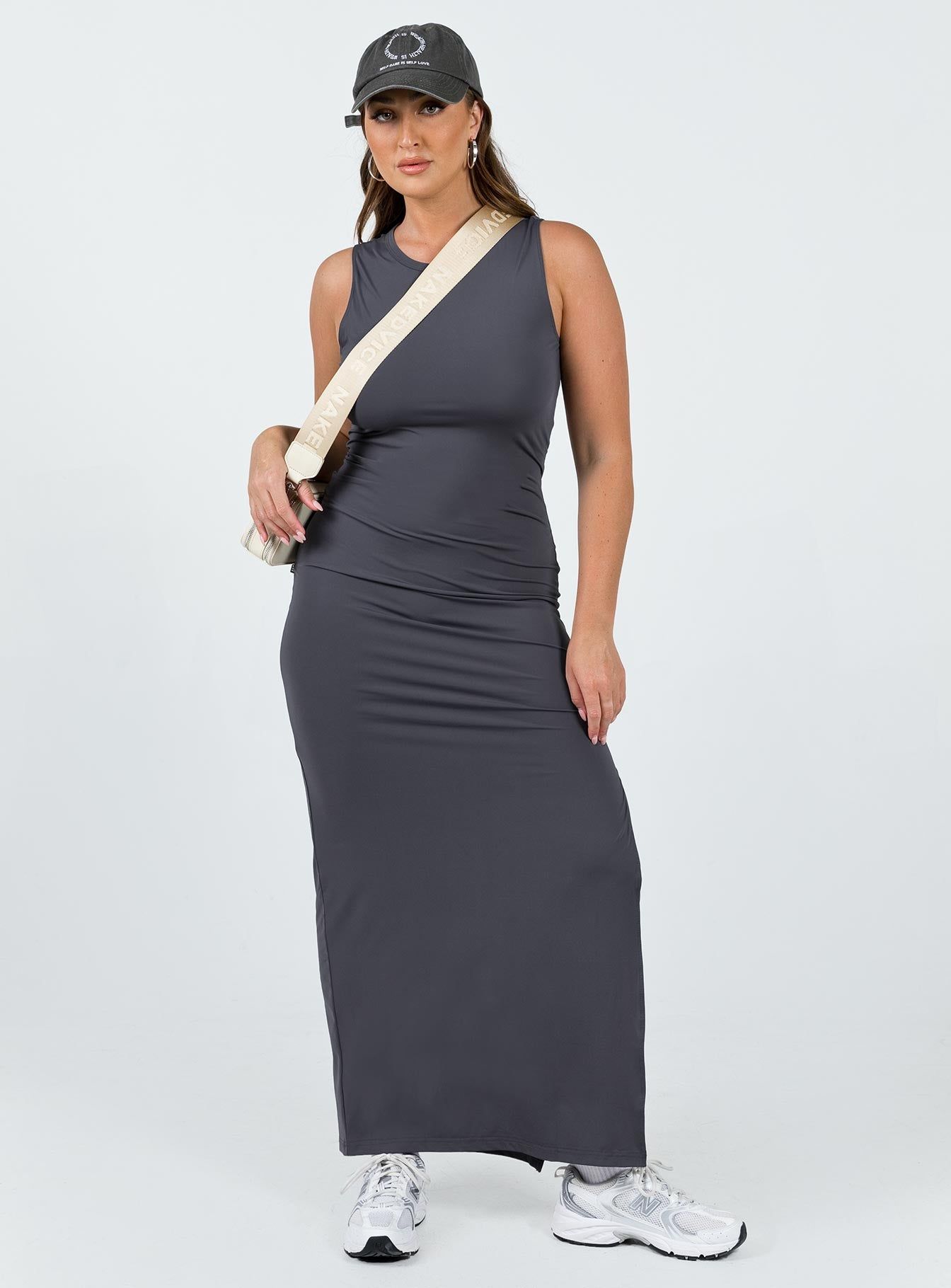 Bena Maxi Dress Slate sold by Princess Polly product image thumbnail 2