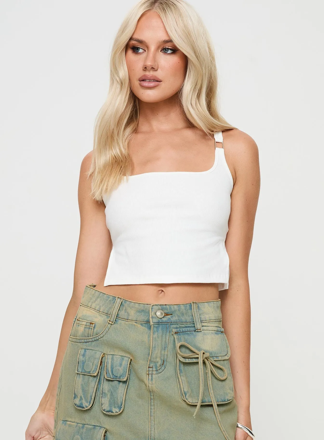 Trender Top White sold by Princess Polly product image thumbnail 2