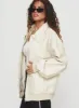 Goldsmith Faux Leather Bomber Jacket Cream sold by Princess Polly