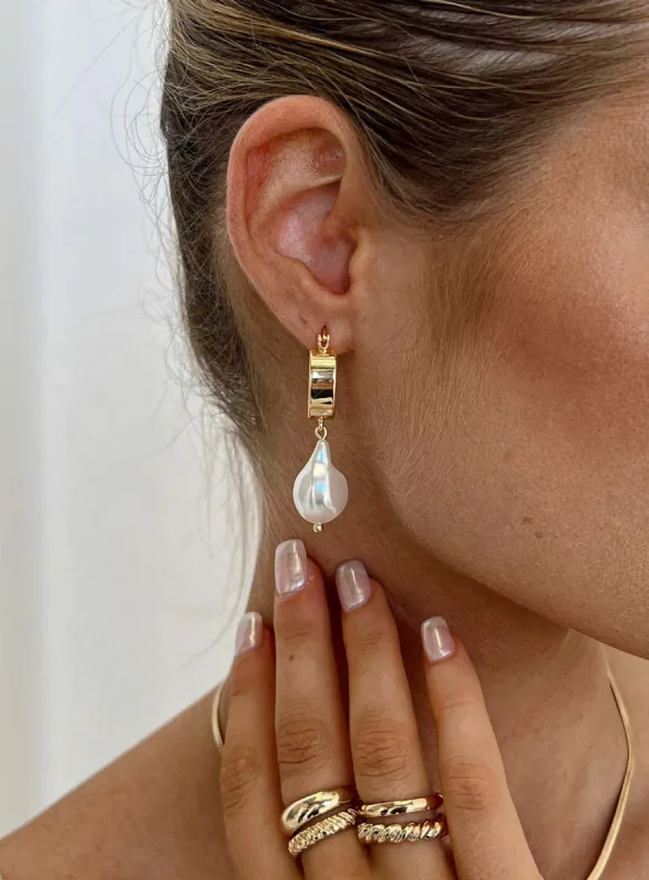 Kai Gold Plated Earrings sold by Princess Polly