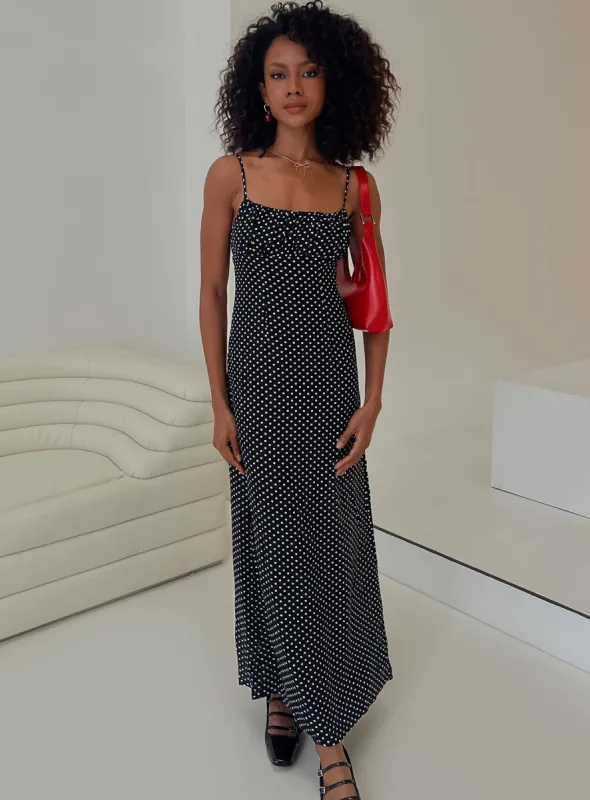 Pansotti Maxi Dress Black sold by Princess Polly