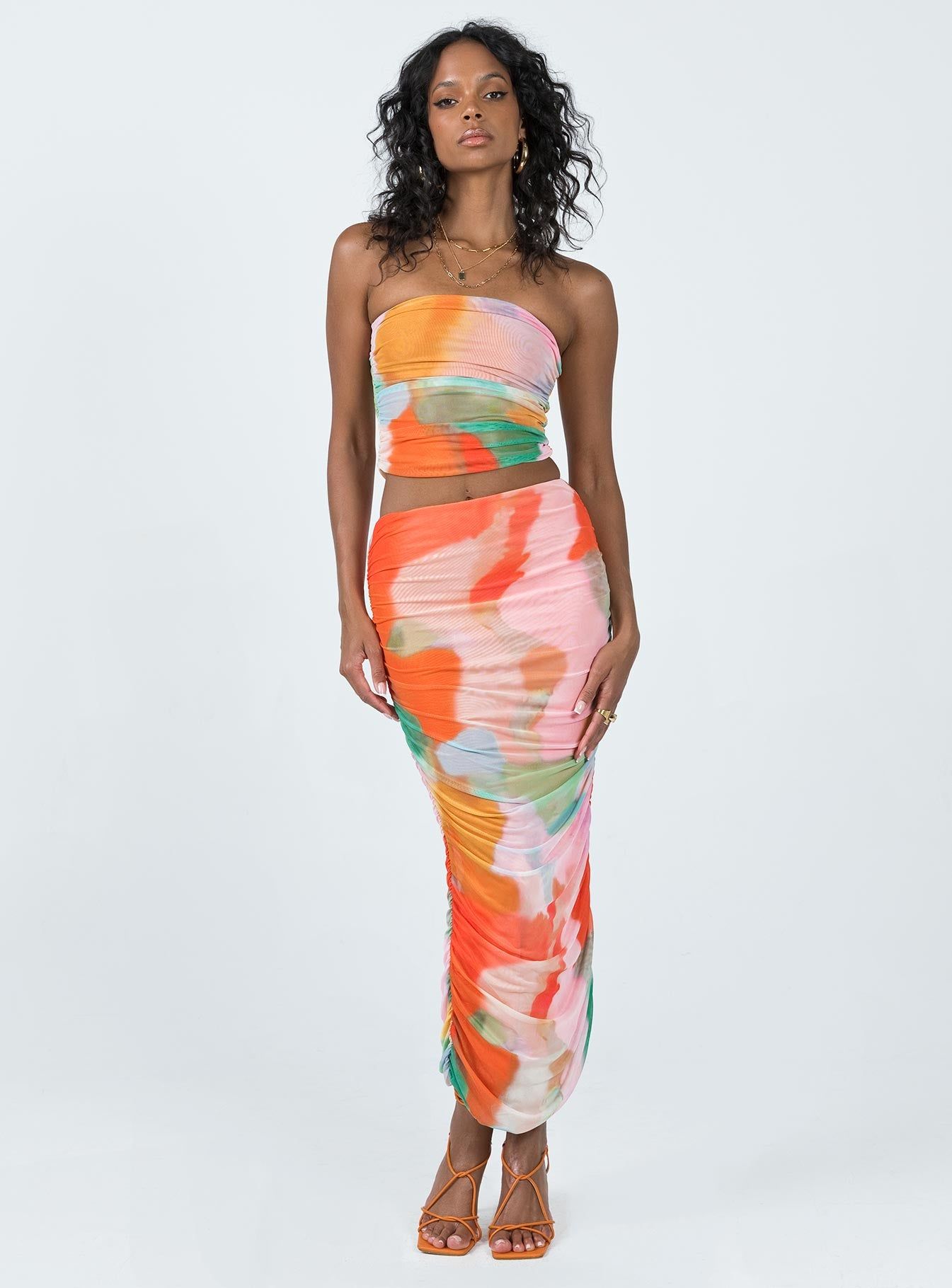 Balcatta Maxi Skirt Multi sold by Princess Polly product image thumbnail 2