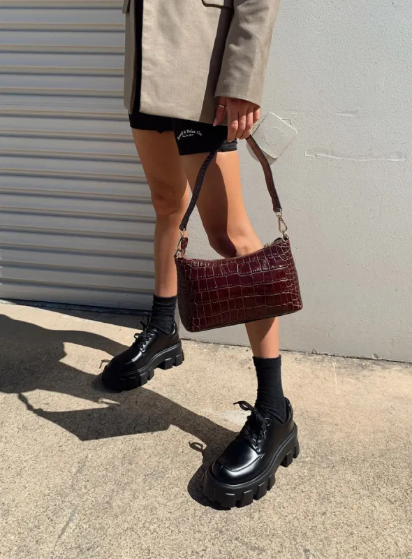 Mia Shoes Black sold by Princess Polly