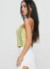 Fiji Strapless Top Yellow sold by Princess Polly