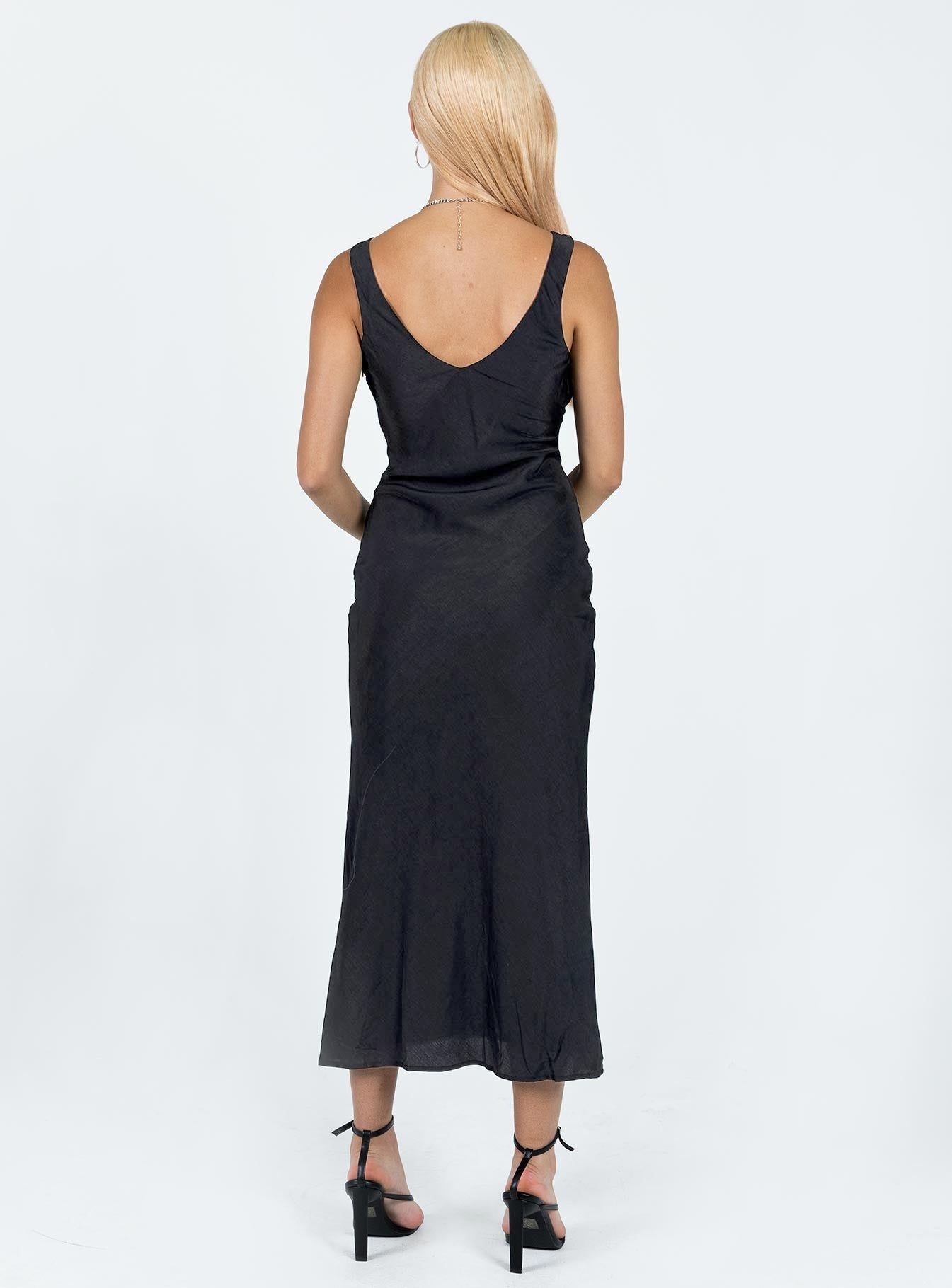 Hannelle Maxi Dress Black sold by Princess Polly product image thumbnail 5