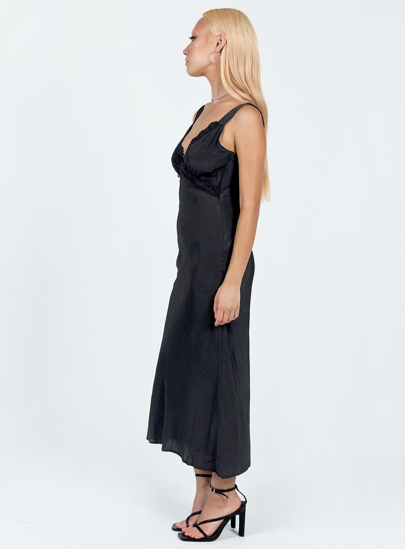 Hannelle Maxi Dress Black sold by Princess Polly product image thumbnail 4