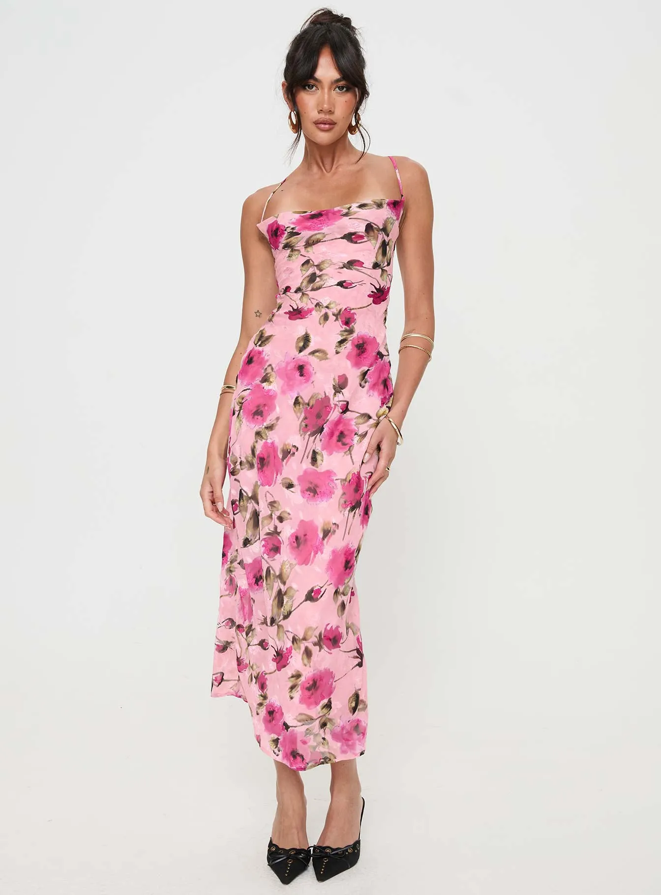 Ara Maxi Dress Pink Floral sold by Princess Polly product image thumbnail 3