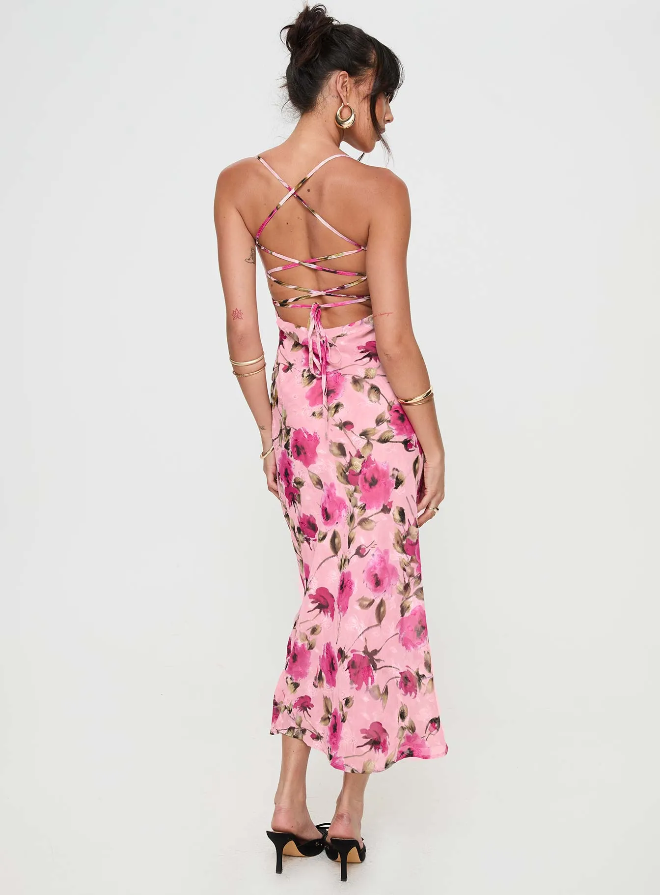 Ara Maxi Dress Pink Floral sold by Princess Polly product image thumbnail 5