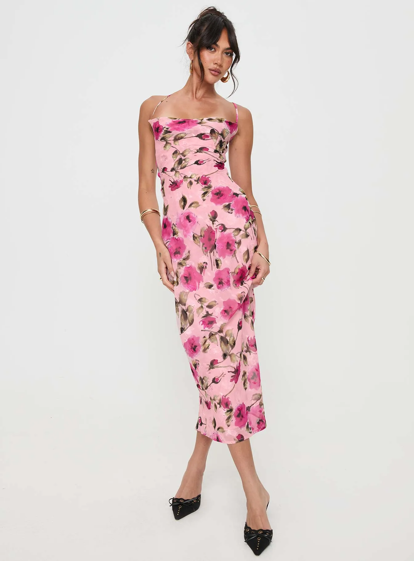 Ara Maxi Dress Pink Floral sold by Princess Polly product image thumbnail 2