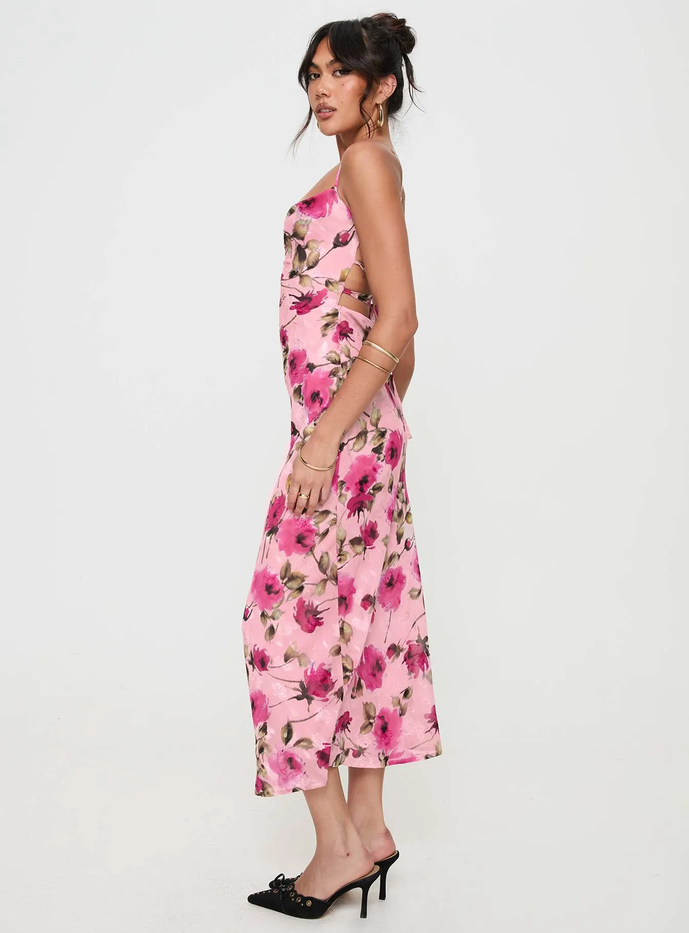 Ara Maxi Dress Pink Floral sold by Princess Polly product image thumbnail 4