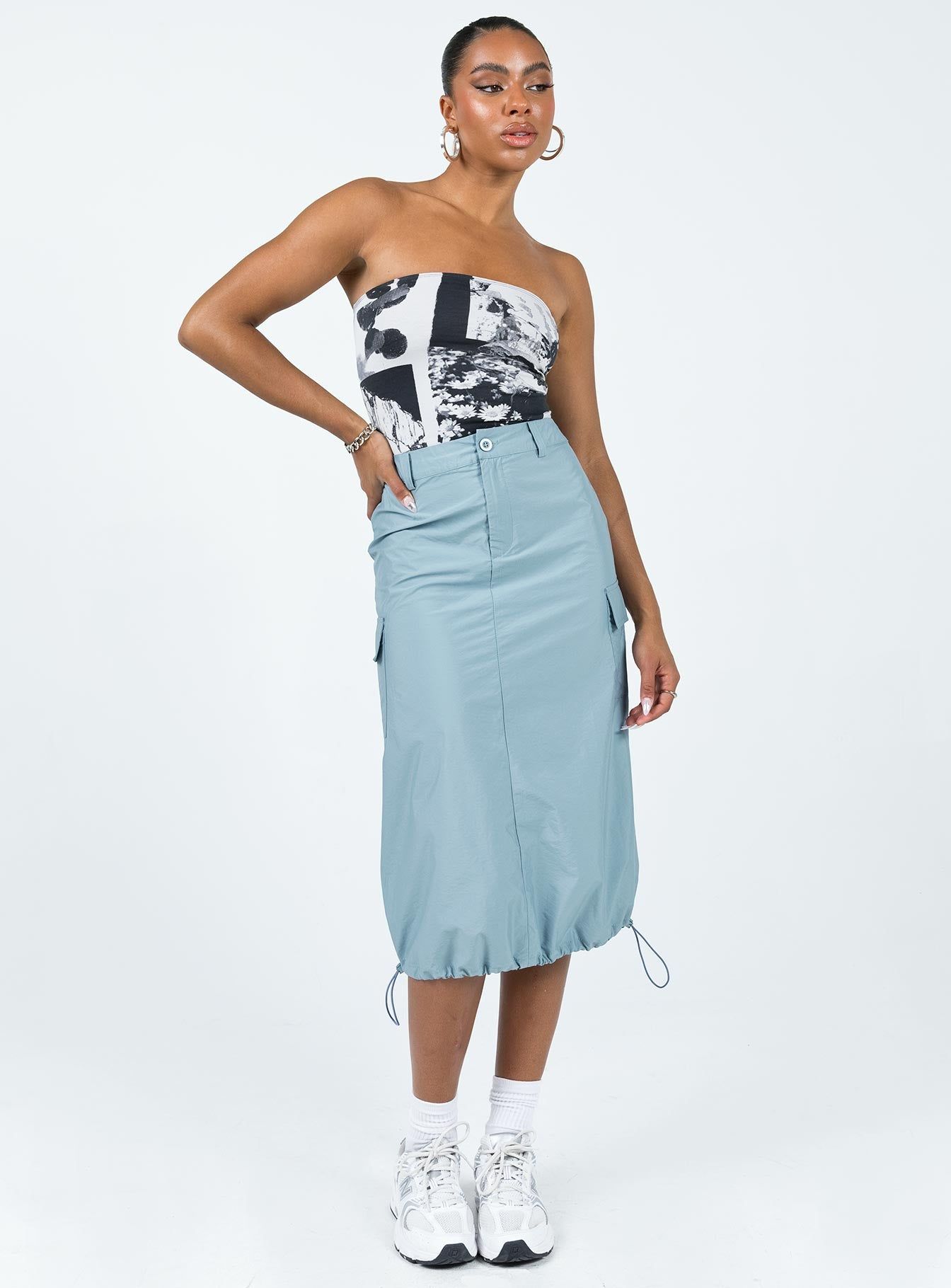 Motel Shae Top Photo Collage Grey sold by Princess Polly product image thumbnail 3