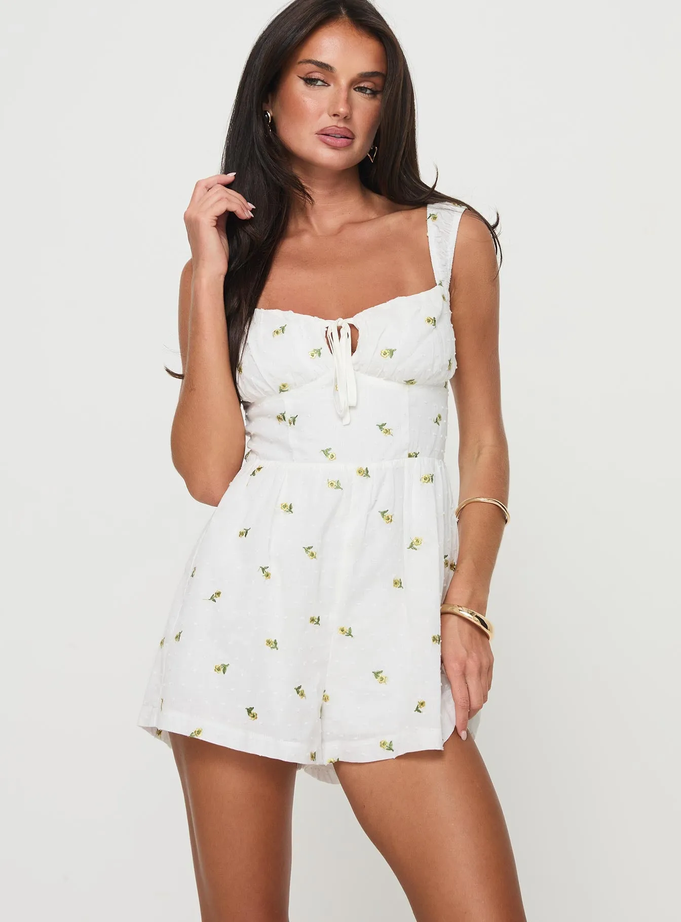 Orsini Romper White sold by Princess Polly product image thumbnail 2