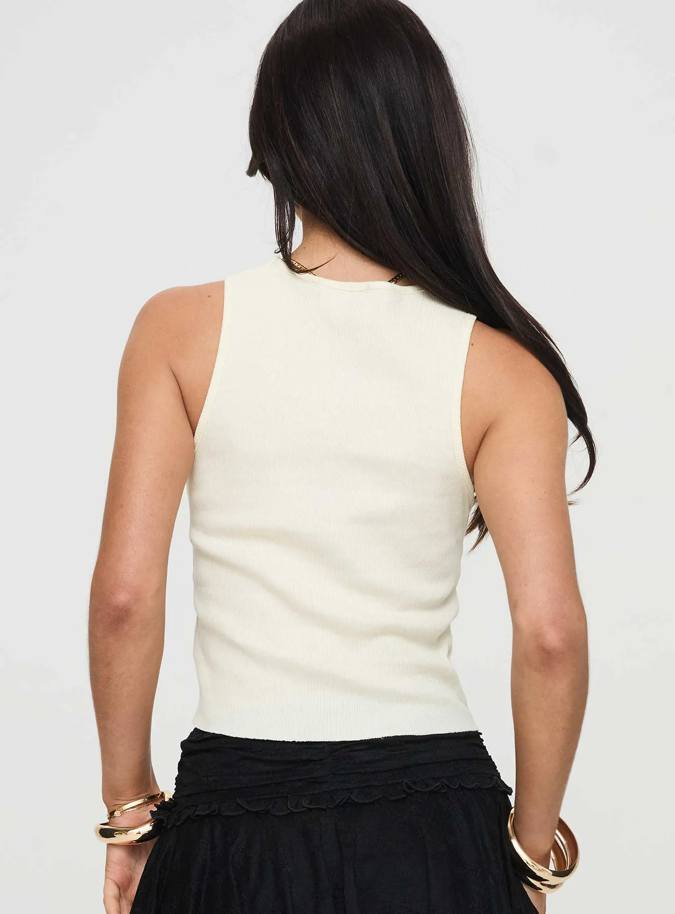 Robinstone Tank Top White sold by Princess Polly product image thumbnail 5