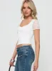 Amaryllis Top White sold by Princess Polly