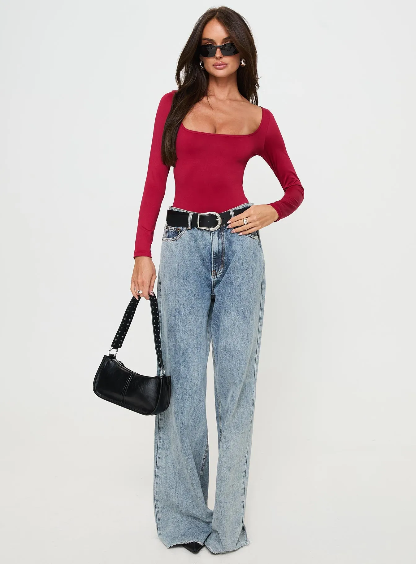 Ellery Bodysuit Red sold by Princess Polly product image thumbnail 3