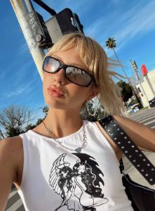 Take Me Back Sunglasses Black / Grey sold by Princess Polly