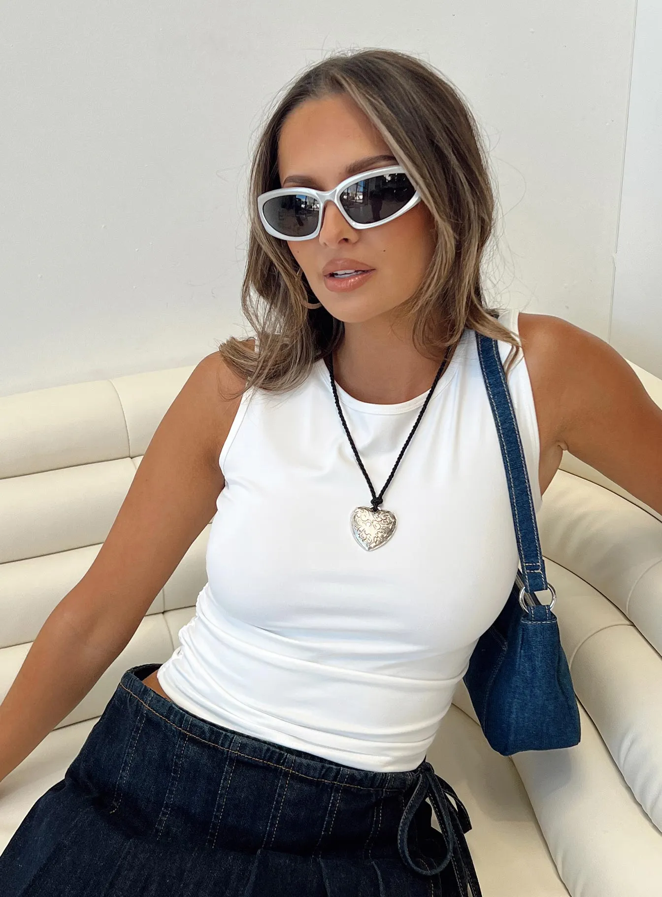 Escoda Top White sold by Princess Polly product image thumbnail 2