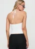 Ezekiel Nylon Top White sold by Princess Polly