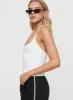 Ezekiel Nylon Top White sold by Princess Polly