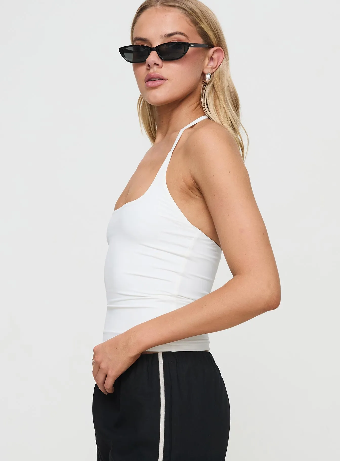 Ezekiel Nylon Top White sold by Princess Polly product image thumbnail 4