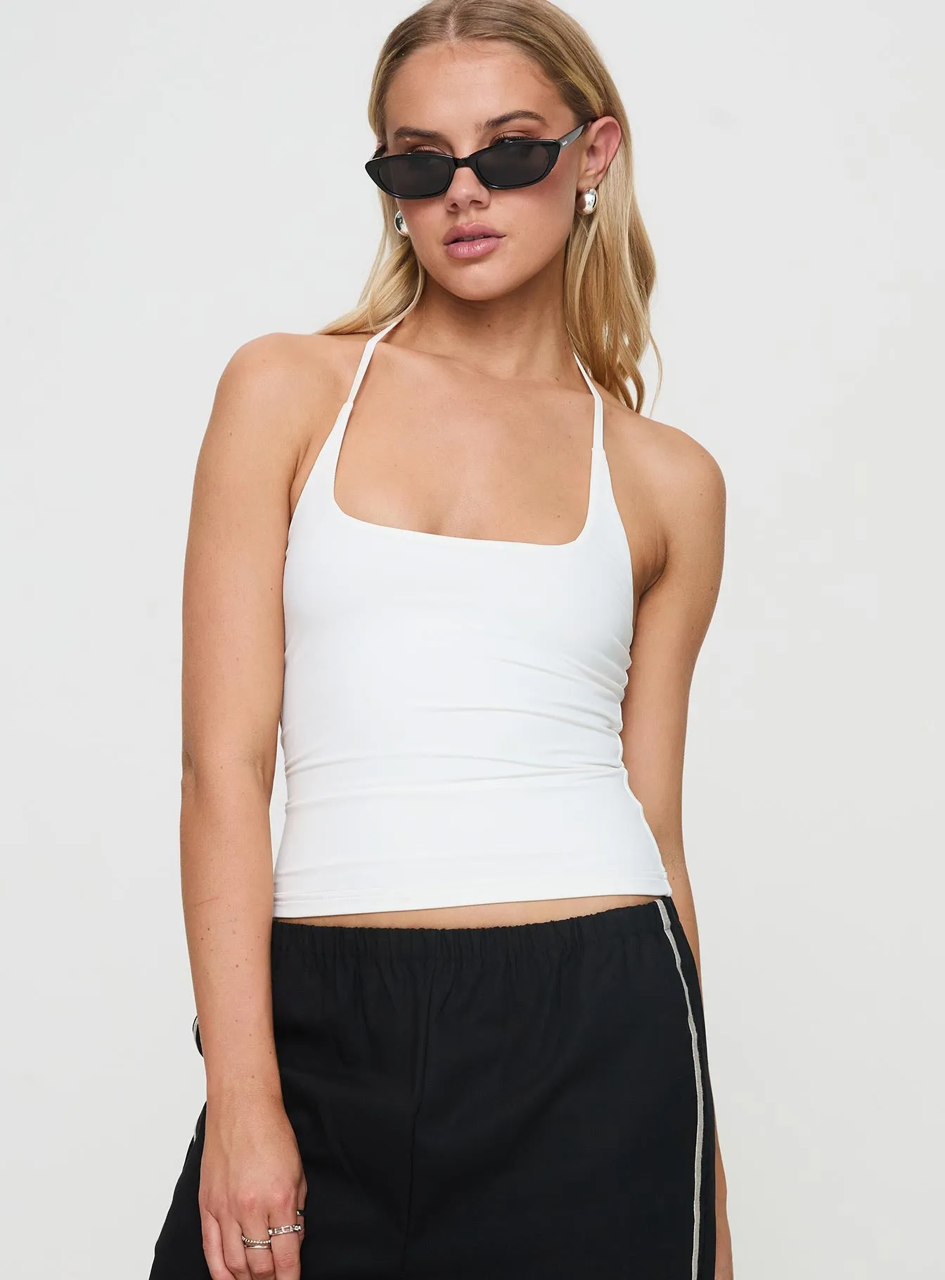 Ezekiel Nylon Top White sold by Princess Polly product image thumbnail 2