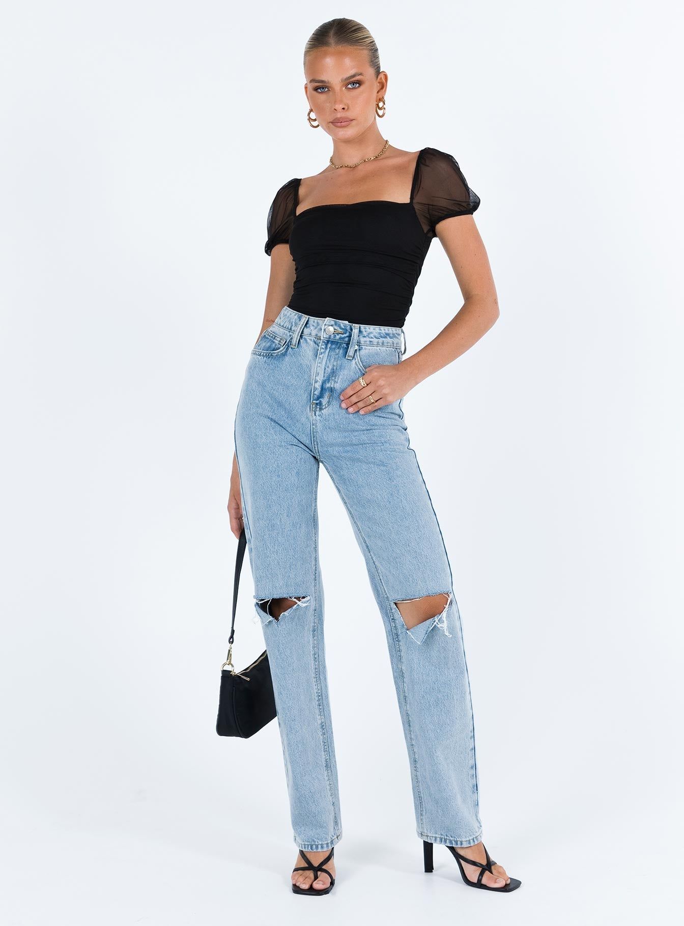 Dostan Bodysuit Black sold by Princess Polly product image thumbnail 3