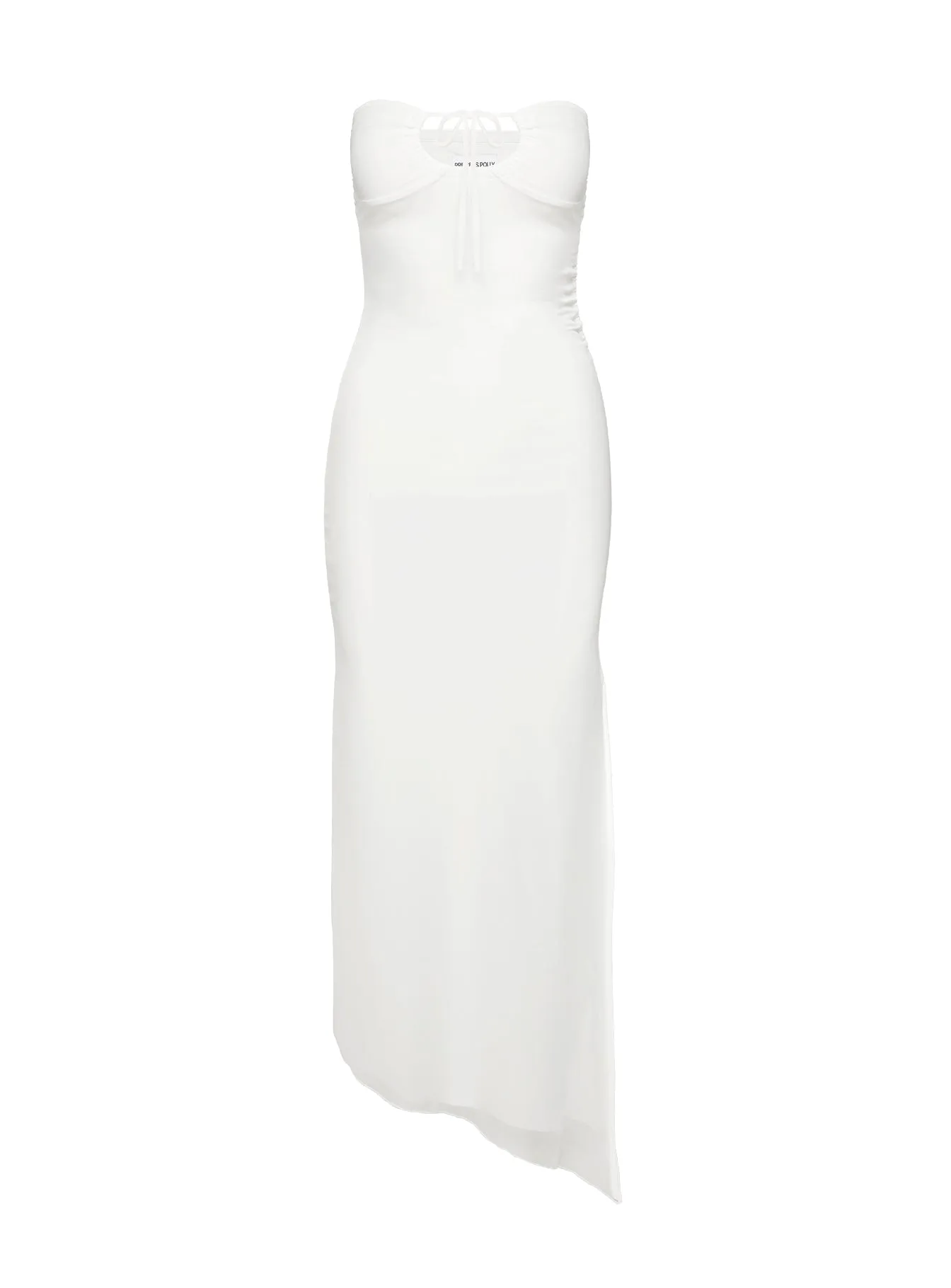 Noe Strapless Maxi Dress White sold by Princess Polly product image thumbnail 5