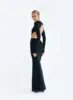 Heuston Backless Maxi Dress Black sold by Princess Polly