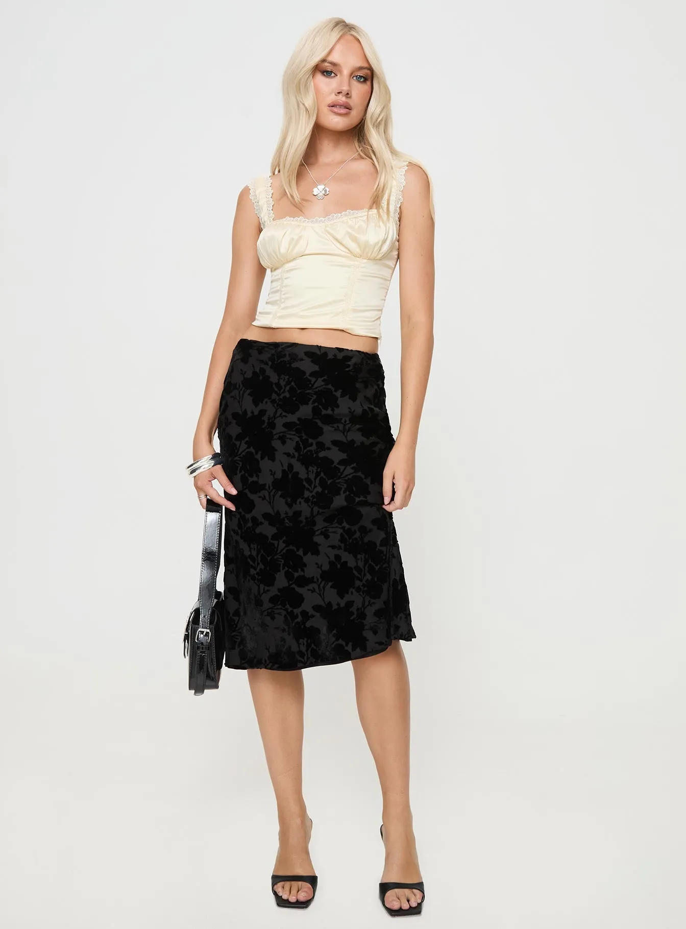 Vicente Corset Top Cream sold by Princess Polly product image thumbnail 3