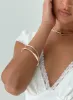 Kelsie Bracelet Pack Gold sold by Princess Polly