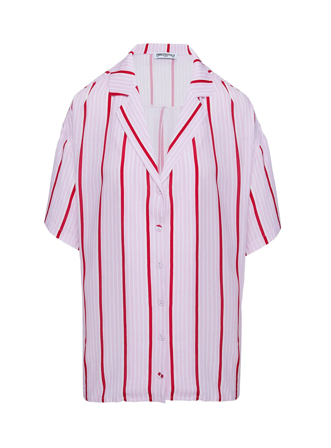 Caraliia Shirt Pink Stripe sold by Princess Polly product image thumbnail 5