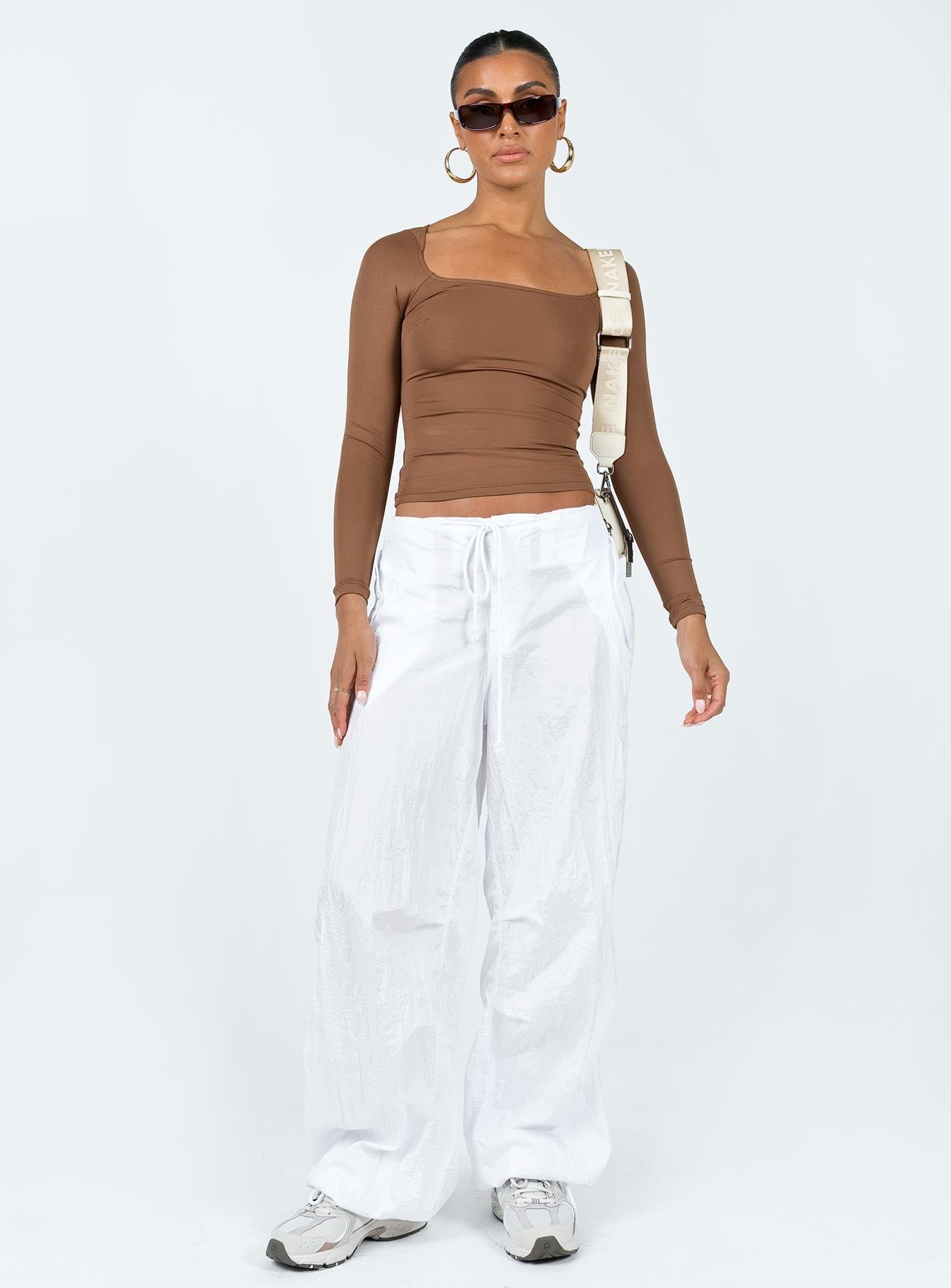 Powell Long Sleeve Top Brown sold by Princess Polly product image thumbnail 3