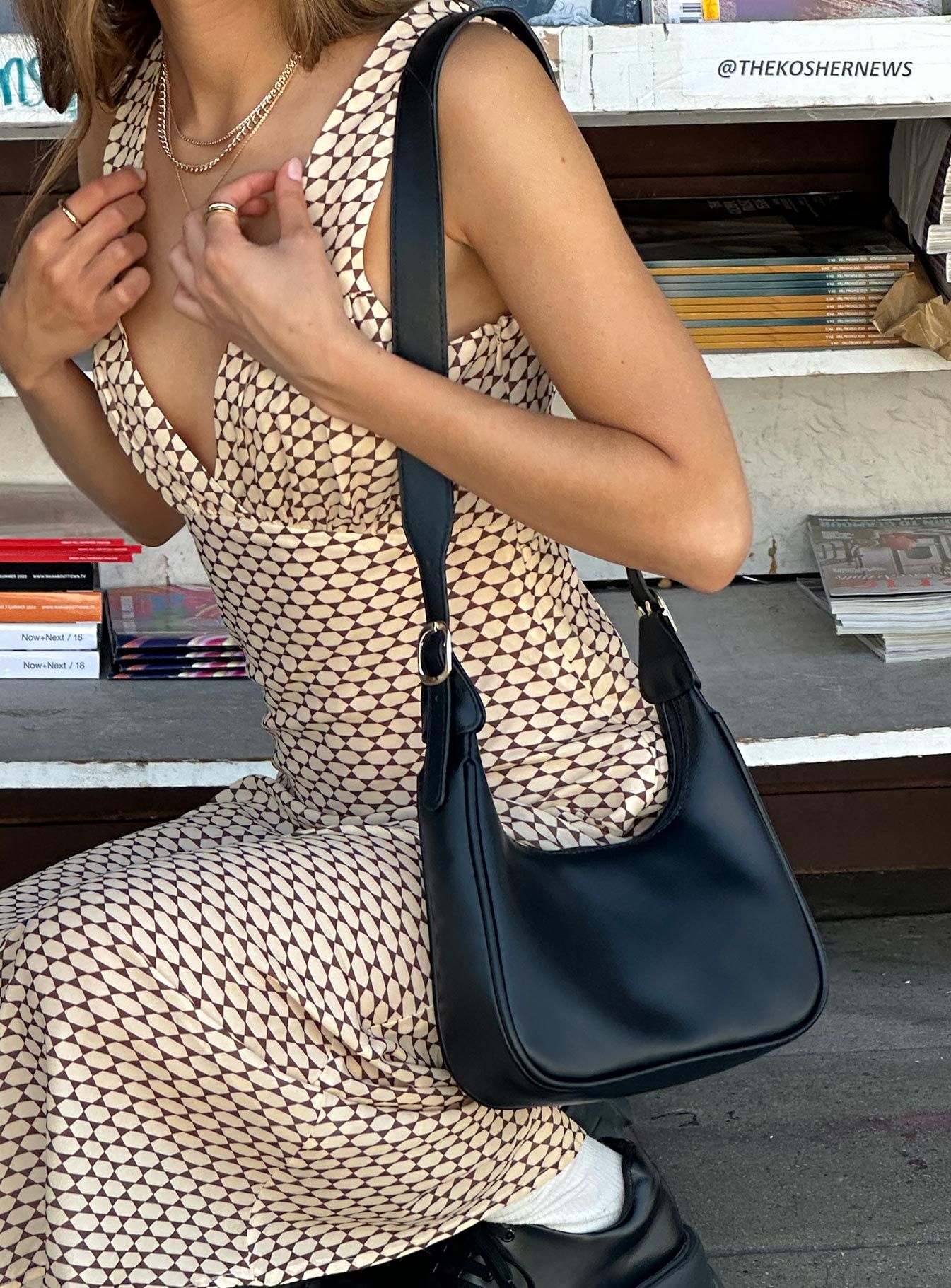 Ludo Shoulder Bag Black sold by Princess Polly product image thumbnail 5