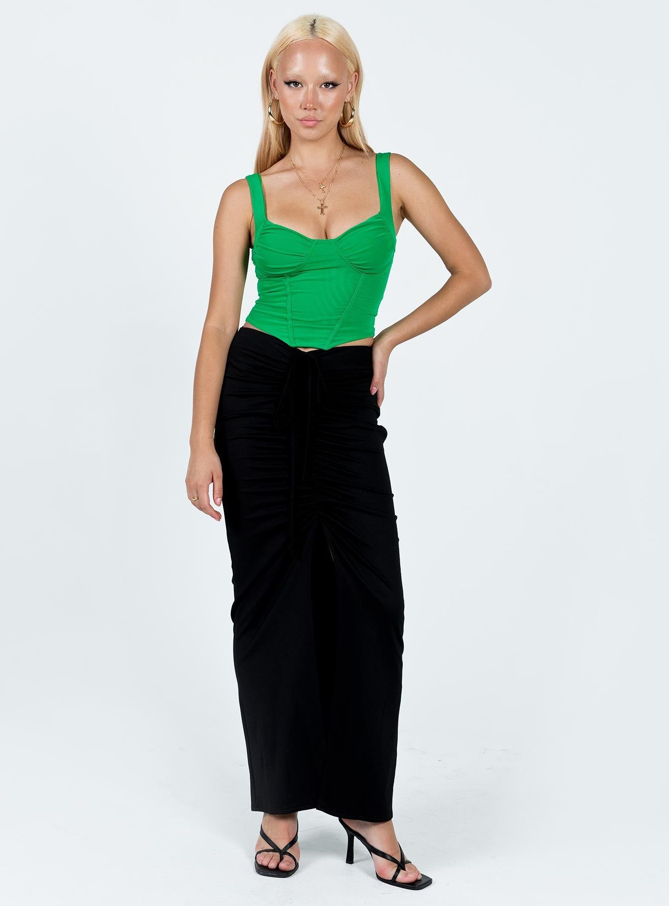 Bruna Top Green sold by Princess Polly product image thumbnail 2