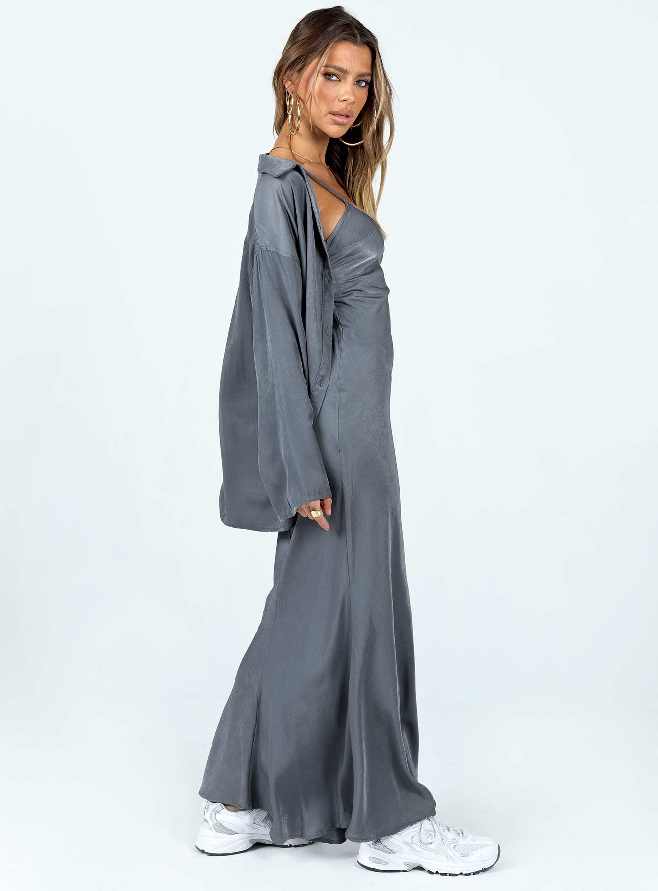 Callie Maxi Set Grey sold by Princess Polly product image thumbnail 4