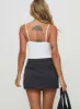 Caran Cargo Mini Skirt Grey sold by Princess Polly