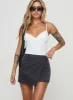 Caran Cargo Mini Skirt Grey sold by Princess Polly