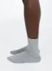 Sports Crew Ribbed Socks Grey sold by Princess Polly