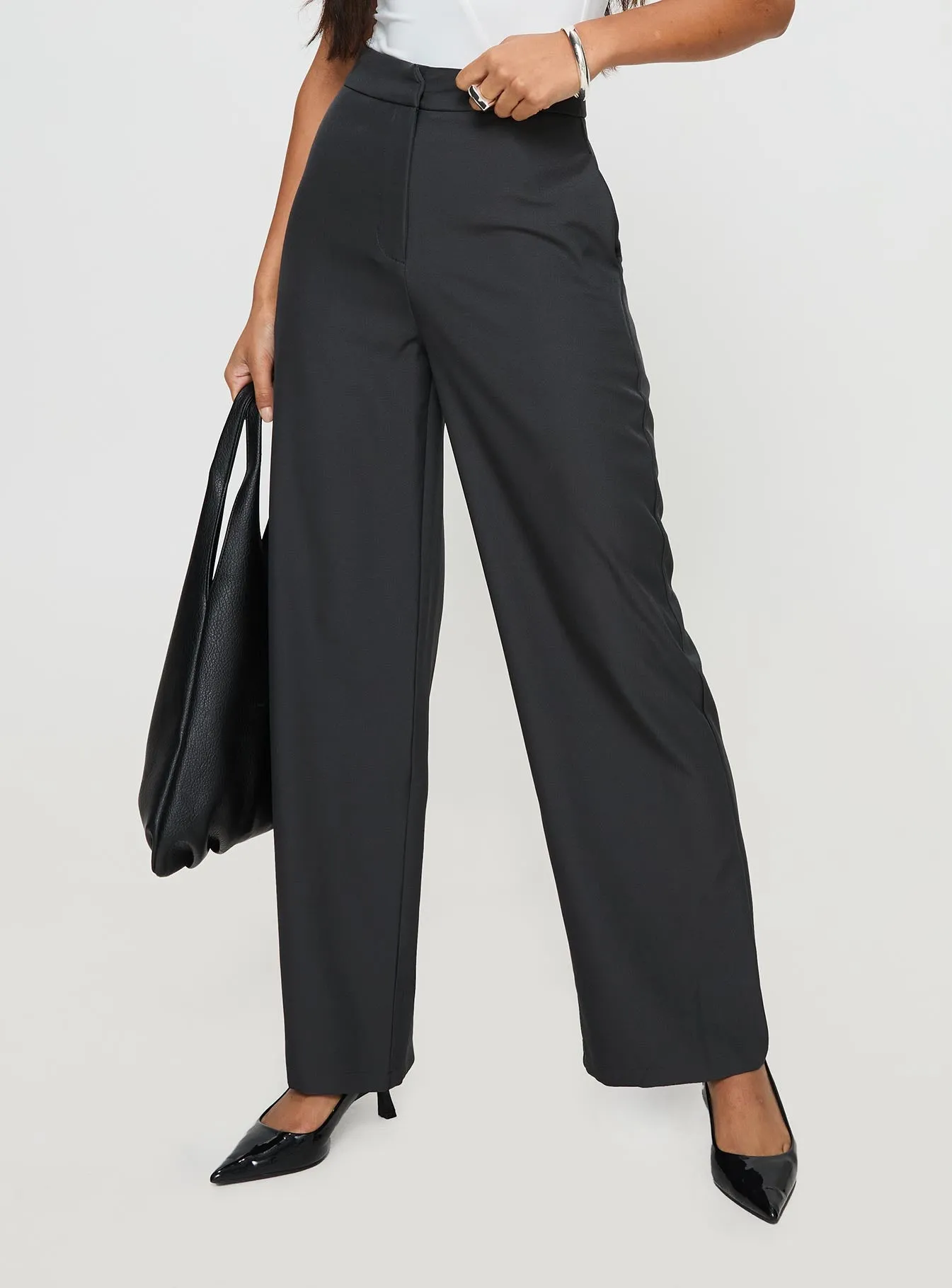 Burnette Pants Slate sold by Princess Polly product image thumbnail 2