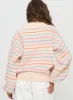 Harmony Balloon Sleeve Knit Sweater Multi sold by Princess Polly