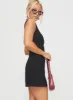 Zamie Mini Dress Black sold by Princess Polly