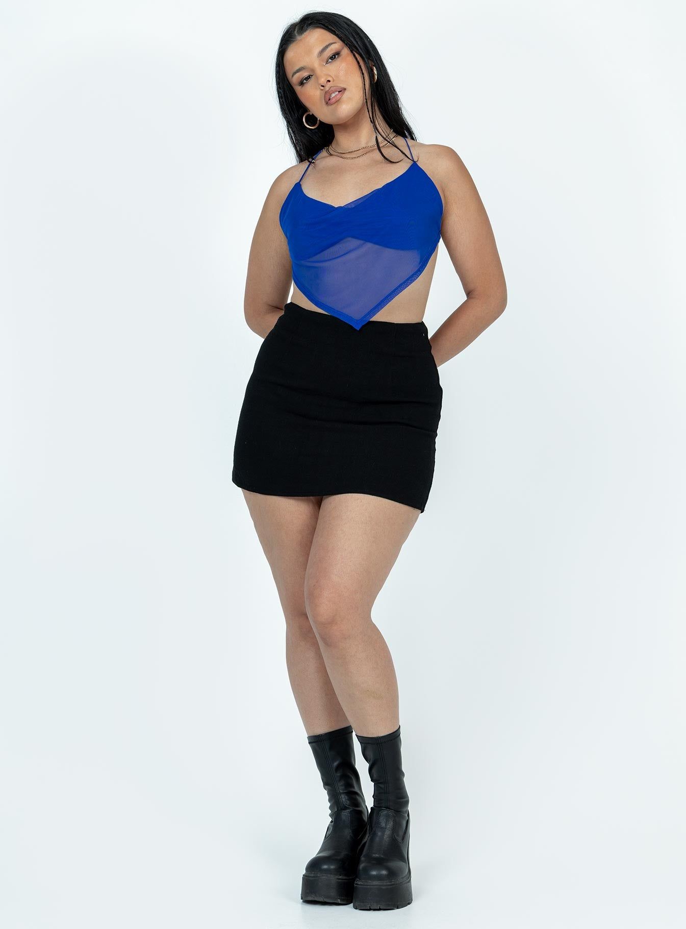 Avalon Top Navy sold by Princess Polly product image thumbnail 3