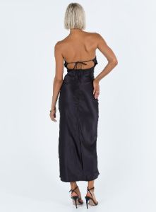 Bellwood Strapless Maxi Dress Black sold by Princess Polly