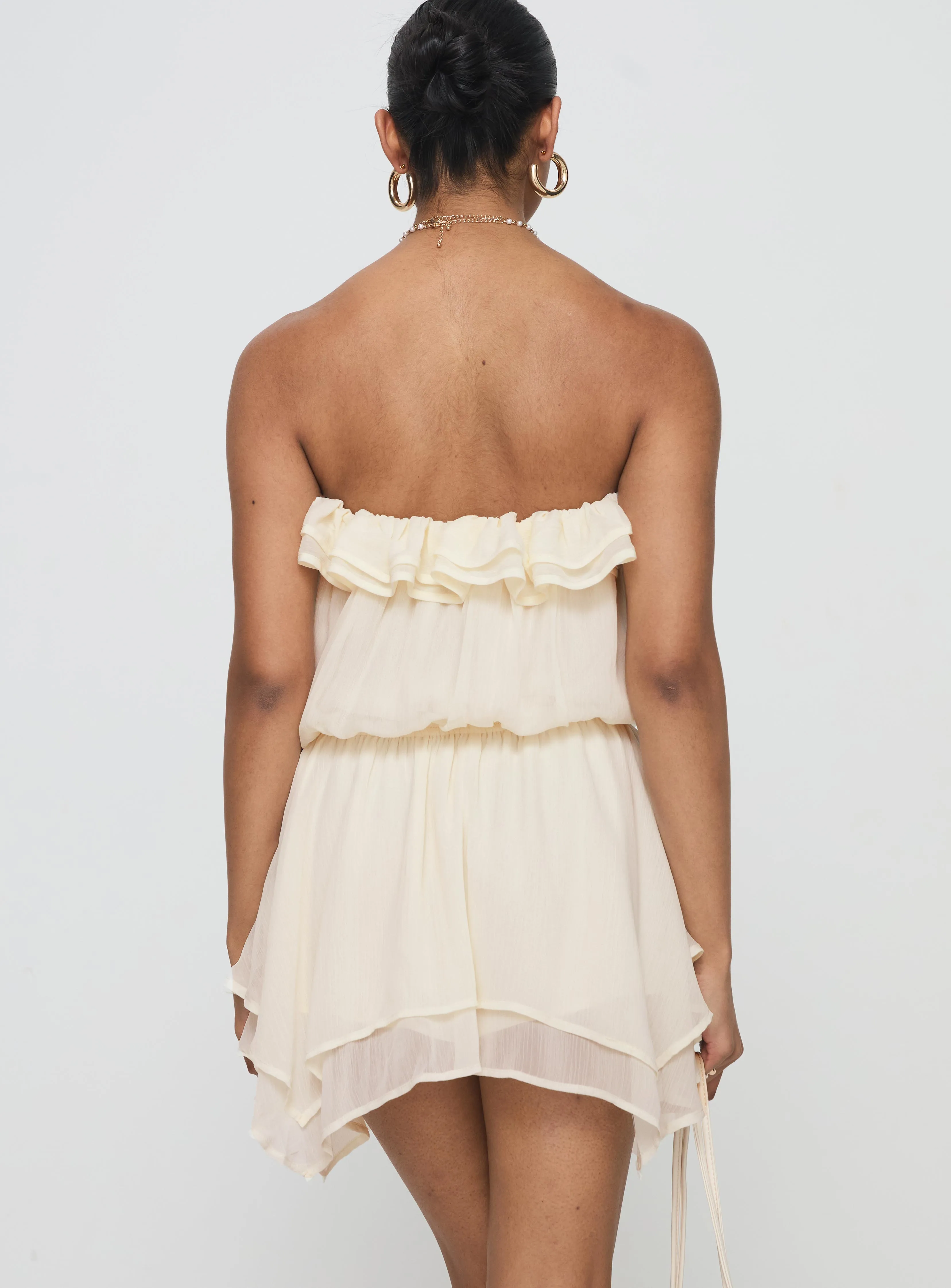 Soul Survivor Playsuit Cream sold by Princess Polly product image thumbnail 5