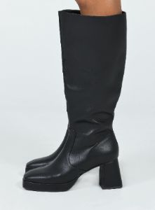 Lawrence Boots Black sold by Princess Polly
