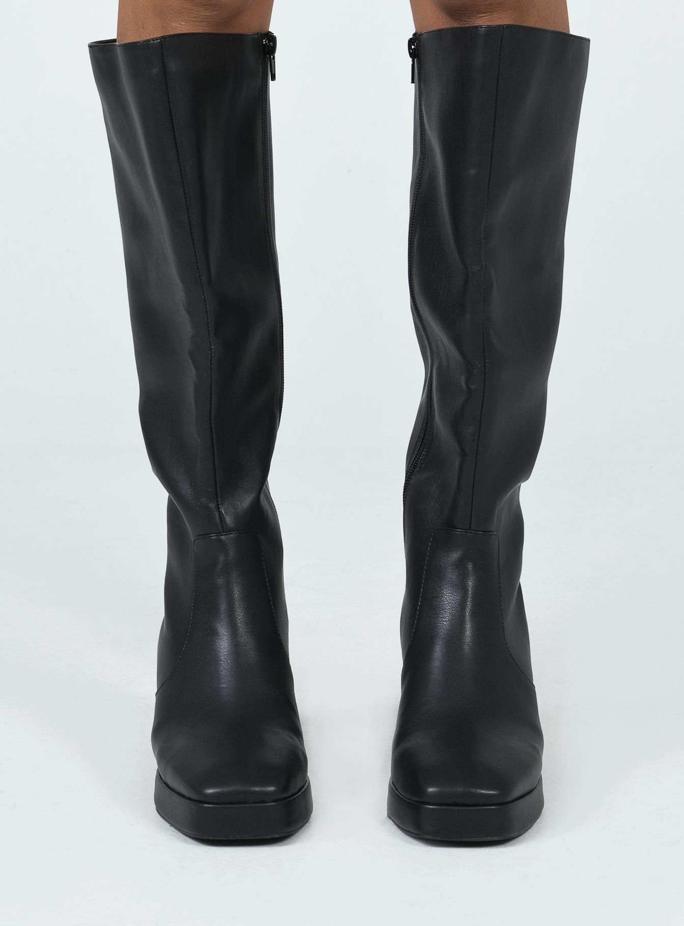 Lawrence Boots Black sold by Princess Polly product image thumbnail 2
