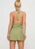 Kopra Halter Mini Dress Green sold by Princess Polly