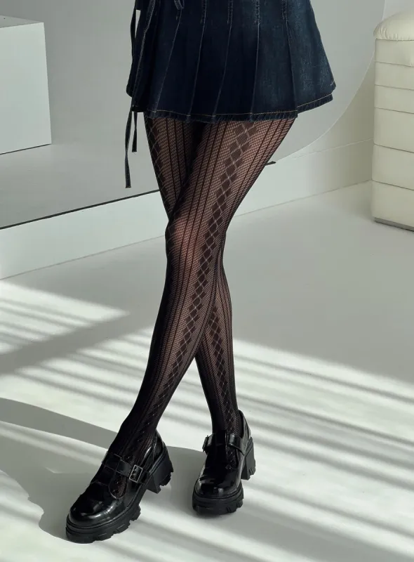 Uriah Stockings Black sold by Princess Polly