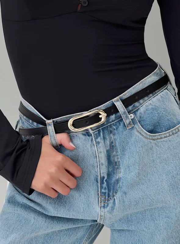 Kinzlee Belt Black sold by Princess Polly